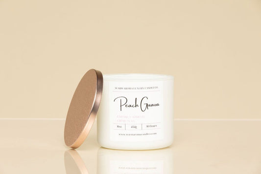 3 Wick Glass Candle